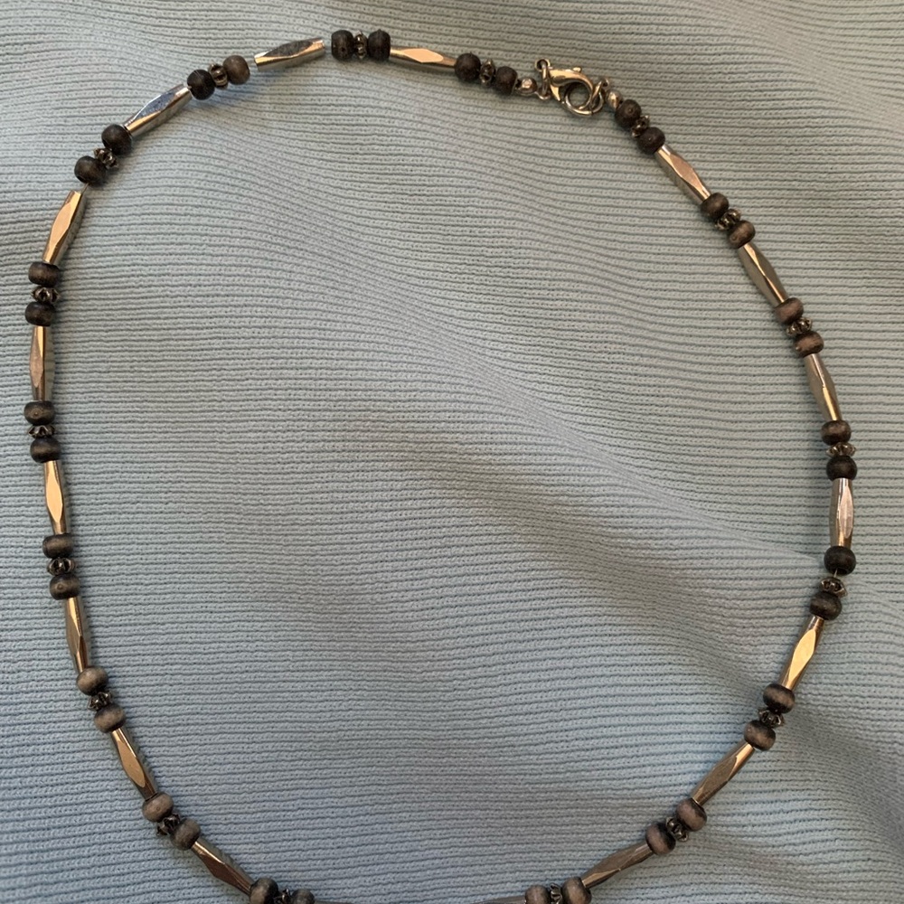 Vintage Y2K Beaded Choker Necklace